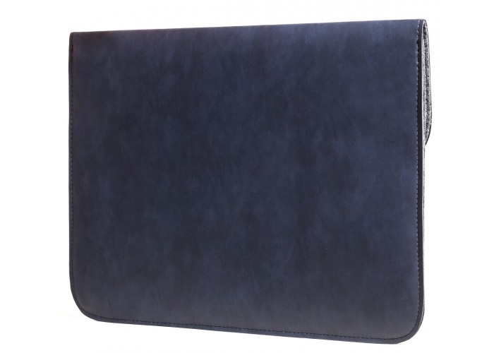 Синий винтажный чехол-конверт  для Macbook Air 13,3 и Pro 13,3 (GM51)