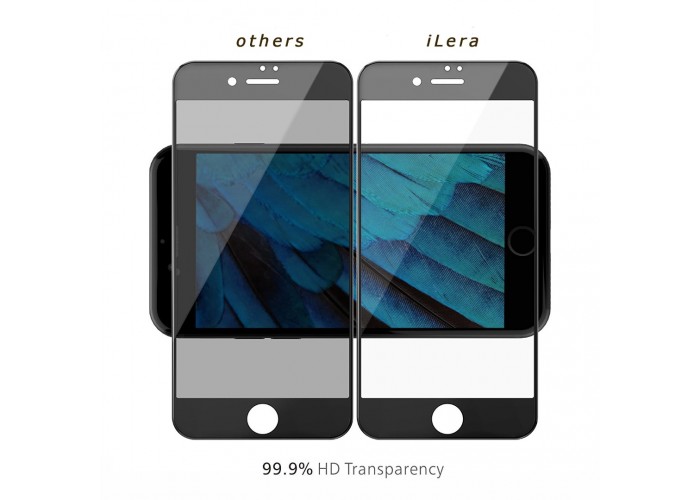 iLera Glass 2,5D для iPhone 7/8 Plus White (Белое)