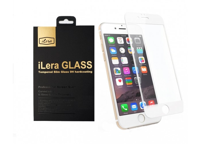 iLera Glass 2,5D для iPhone 7/8 White (Белое)