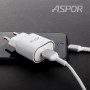 Зарядное устройство Aspor Charger 2,4A (A818 Plus)