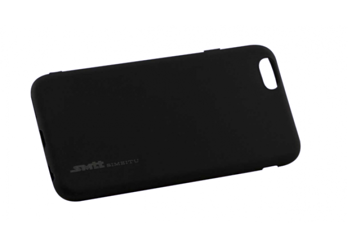 Силиконовый чехол для iPhone 6/6s SMTT черный