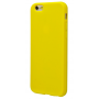 Силиконовый чехол для iPhone 6/6s глянцевый желтый