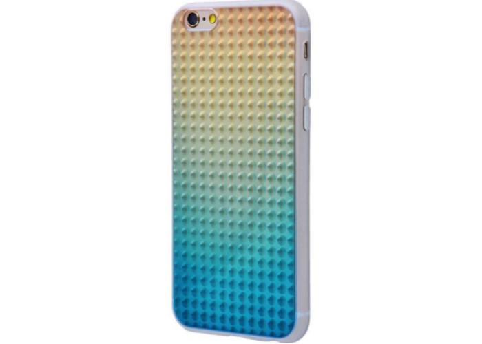 Чехол для iPhone 6/6s пластик+силикон 3D Gradient №1