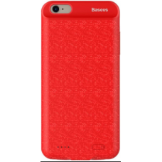 Чехол для iPhone 6/6s Baseus Plaid Backpack Power Bank Case 2500 mAh красный