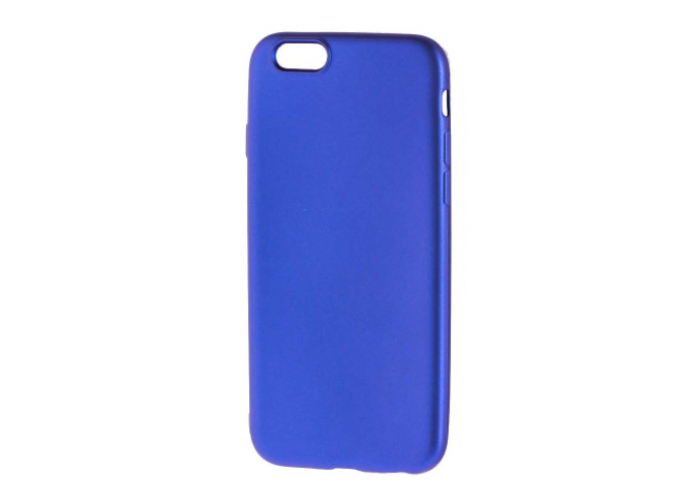 Чехол для iPhone 6/6s Soft matt синий