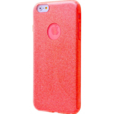 Чехол для iPhone 6/6s Shining Glitter Case с блестками красный
