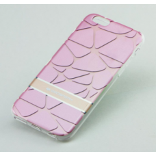 Чехол для iPhone 6/6s Goospery 3D светло розовый