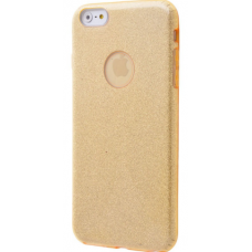 Чехол для iPhone 6/6s Shining Glitter Case с блестками золотой