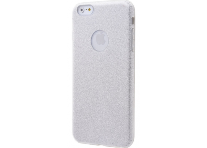 Чехол для iPhone 6/6s Shining Glitter Case с блестками серебро