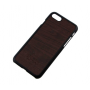Чехол для iPhone 6/6s Soft Touch под дерево темно коричневый