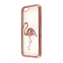 Чехол для iPhone 6/6s Kingxbar Diamond Фламинго розовый