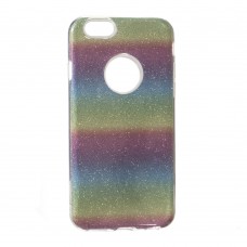 Чехол для iPhone 6/6s Shining Glitter Case с блестками радуга