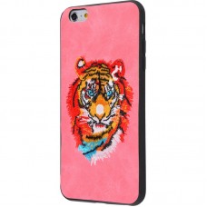 Чехол для iPhone 6/6s Embroider Animals Soft тигр