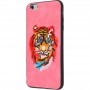 Чехол для iPhone 6/6s Embroider Animals Soft тигр