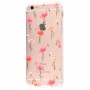 Чехол для iPhone 6/6s розовый фламинго