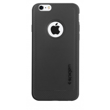 Силиконовый чехол для iPhone 6/6s Spigen Black (черный)
