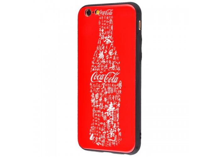 Чехол для iPhone 6/6s White Knight Pictures Glass coca cola