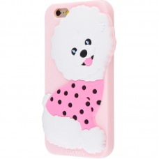 Чехол для iPhone 6/6s CoolWay Dog розовый