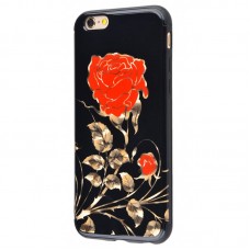 Чехол для iPhone 6/6s Glossy Rose красный