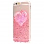 Чехол для iPhone 6/6s Diamond Hearts розовый