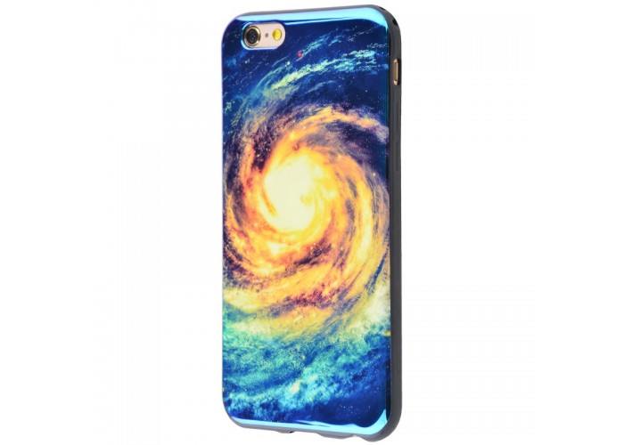 Чехол для iPhone 6/6s перламутр галактика