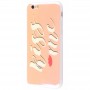Чехол для iPhone 6/6s перламутр kiss me
