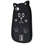 Чехол для iPhone 6/6s Fat Animals черный кот
