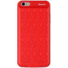 Чехол для iPhone 7/8 Baseus Plaid Backpack Power Bank Case 5000 mAh красный