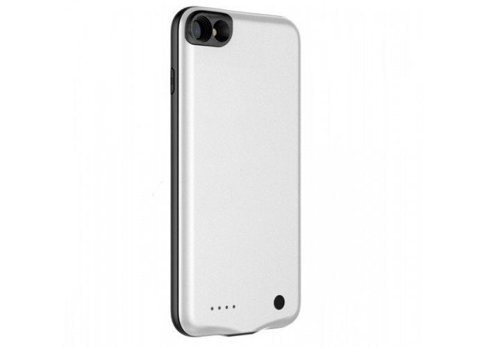Чехол для iPhone 7/8 Baseus Geshion Backpack Power Bank Case 2500 mAh белый