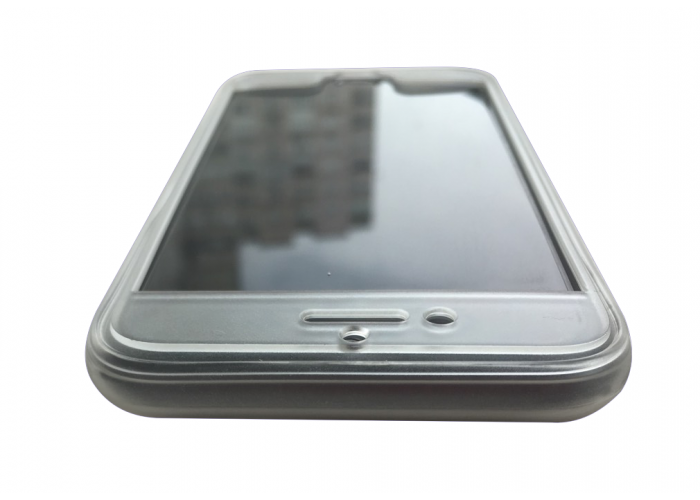 Силиконовый чехол для iPhone 7/8 Fashion Case Full 360 Transparent  (прозрачный)