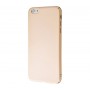 Чехол для iPhone 6 Plus/6s Plus PC Soft Touch Case золотой