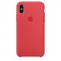 Силиконовый чехол Apple Silicone Case Red Raspberry для iPhone X /10 Xs/10s (копия)