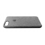 Тканевый чехол для iPhone 7/8 Hiha Canvas Pattern Case серый