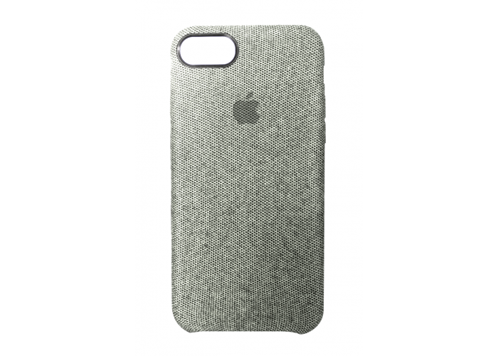 Тканевый чехол для iPhone 7/8 Hiha Canvas Pattern Case светло-серый