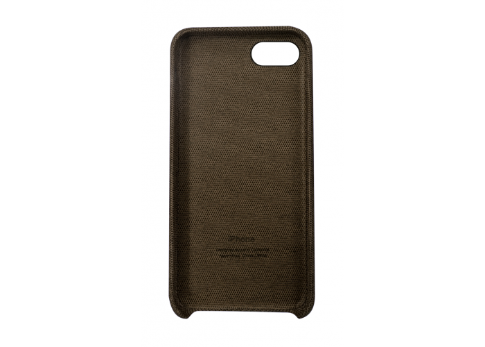 Тканевый чехол для iPhone 7/8 Hiha Canvas Pattern Case коричневый