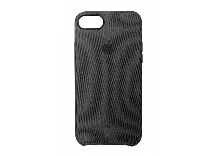 Тканевый чехол для iPhone 7/8 Hiha Canvas Pattern Case черный