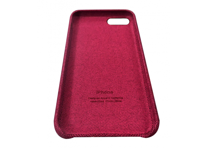 Тканевый чехол для iPhone 7/8 Hiha Canvas Pattern Case розовый