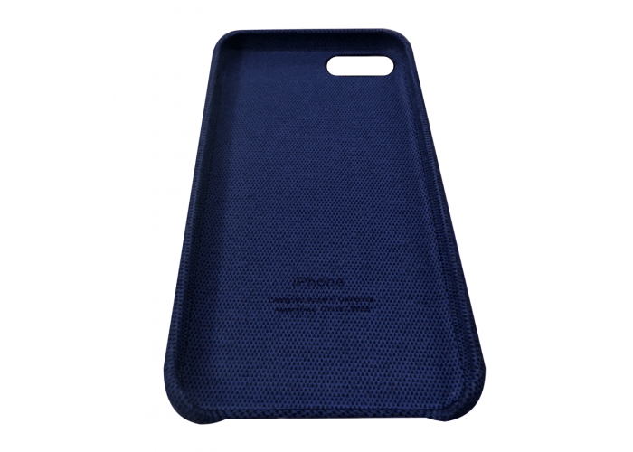 Тканевый чехол для iPhone 7/8 Hiha Canvas Pattern Case темно-синий