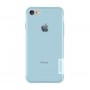 TPU чехол Nillkin Nature Series для iPhone 7/8 голубой (прозрачный)