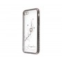 Чехол для iPhone 7/8 Kingxbar Diamond Перо серый
