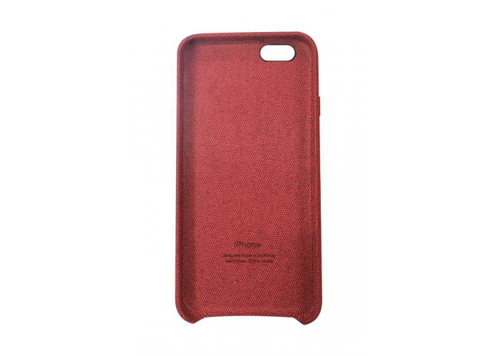 Тканевый чехол для iPhone 6/6s Hiha Canvas Pattern Case красный