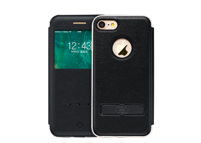 Чехол-книжка для iPhone 7/8 Totu Leather Case Touch Series черный