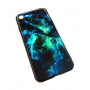 Чехол для iPhone 7/8 Glossy Galaxy синий