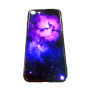 Чехол для iPhone 7/8 Glossy Galaxy фиолетовый