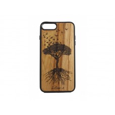 Чехол для iPhone WoodBox из натурального дерева "Дерево жизни"