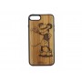 Чехол для iPhone WoodBox из натурального дерева "Микки Маус"