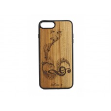 Чехол для iPhone WoodBox из натурального дерева "Музыка"