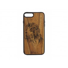 Чехол для iPhone WoodBox из натурального дерева "Царь Зверей"