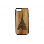 Чехол для iPhone WoodBox из натурального дерева "Эйфелева Башня"