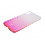 Чехол для iPhone X Baseus Glaze светло-розовый